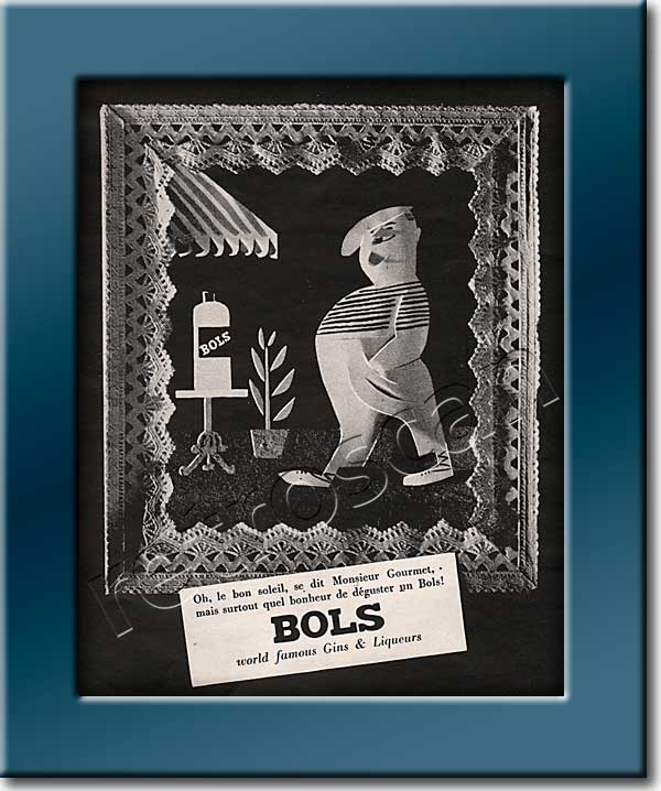 1955 vintage Bols Liqueur advert