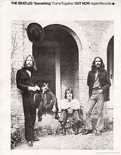 1969 Beatles  - unframed vintage ad