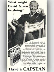 1954 Capstan Cigarettes - vintage ad