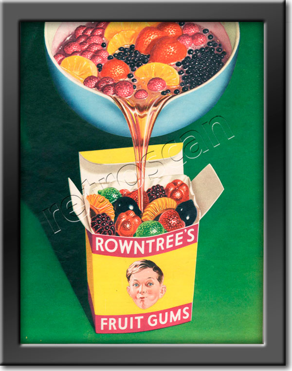 Retro Fruit Gums advert