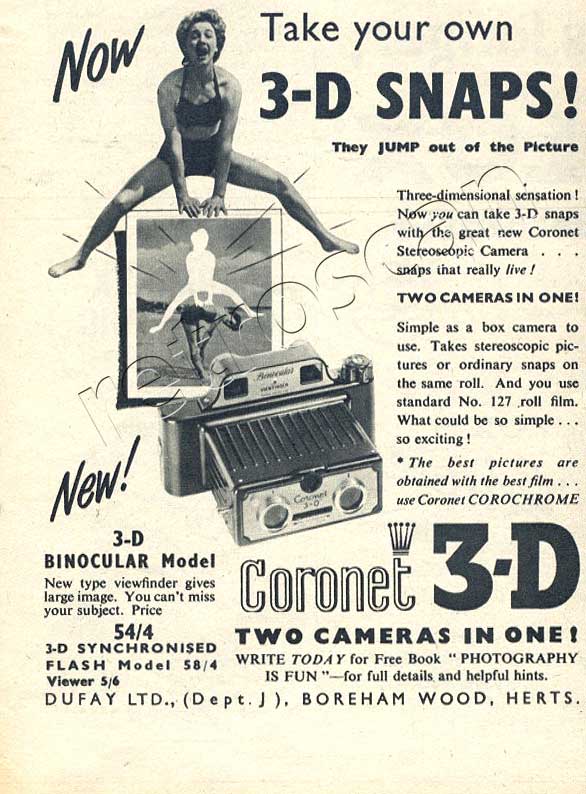 1953 Cornet 3D Camera