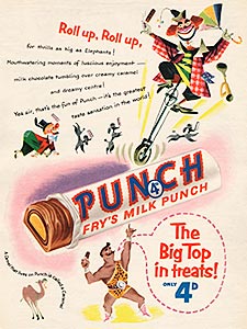 1954 Fry's Milk Punch Bar
