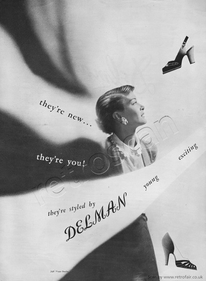 1949 Delman Shoes