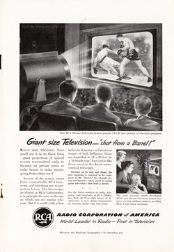 1951 RCA (Radio Corporation of America) - unframed vintage ad