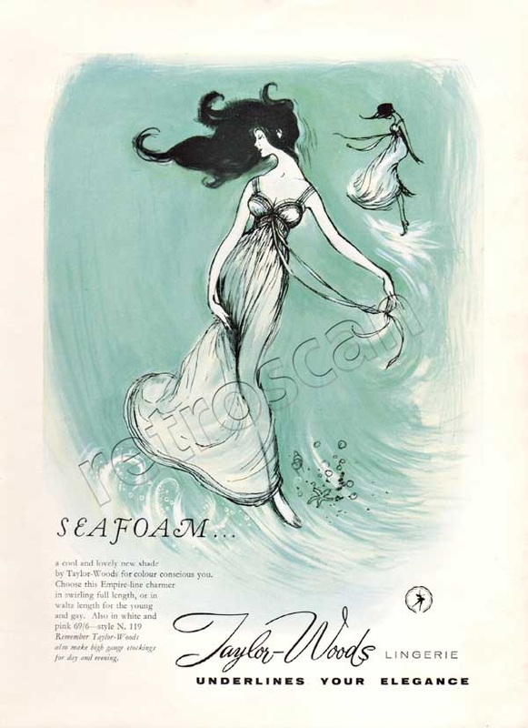 1958 Taylor Woods Seafoam advert