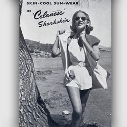 1952 Celanese Sun-wear - vintage ad
