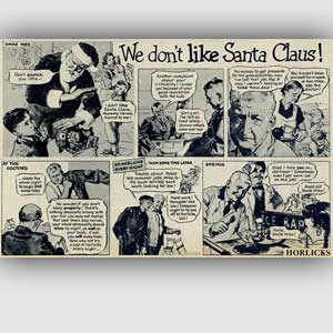 1953 Horlicks (Santa) - vintage ad
