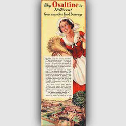 1952 ​Ovaltine - vintage ad