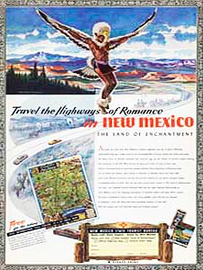 1951 ​New Mexico - vintage ad