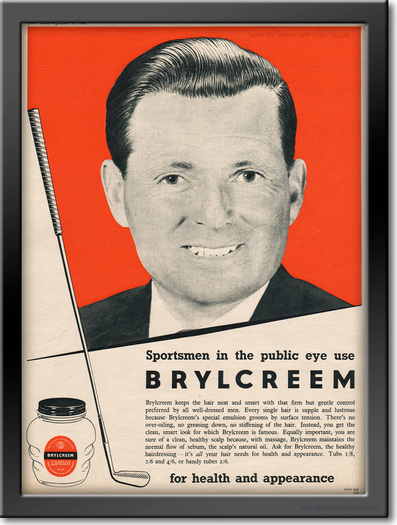 1955 Brylcreem - framed preview retro