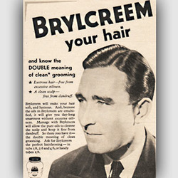 1952 Brylcreem - vintage ad