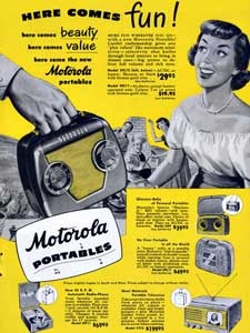1950 Motorola Portable Radio