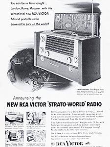 1953 ​RCA Victor Radio - vintage ad
