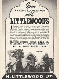 1939 Littlewoods - vintage ad