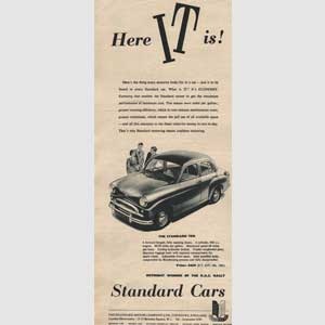 1955 Standard Motors - Vintage Ad