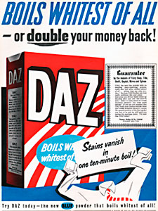  1953 ​Daz - vintage ad