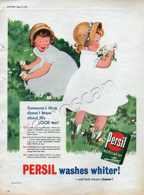 retro Persil Washing Powder