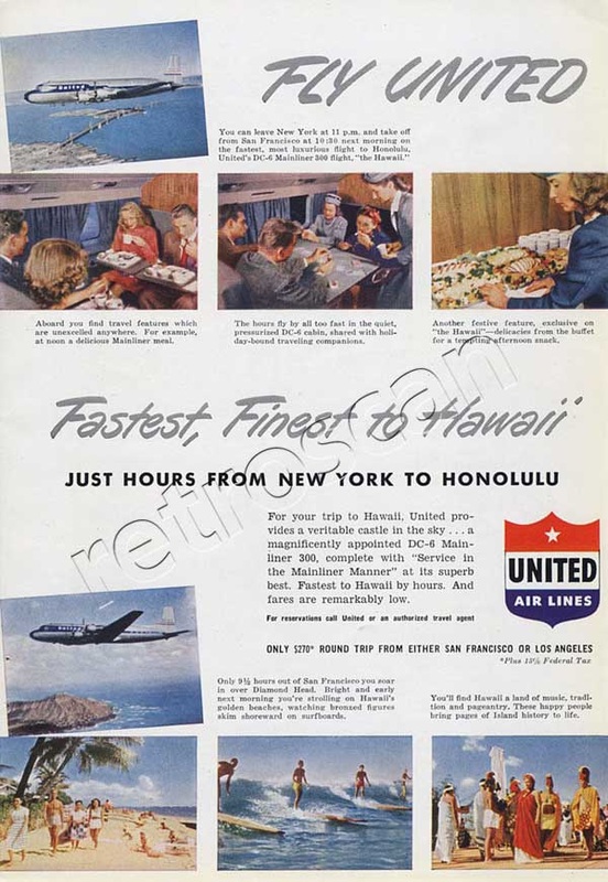 1949 United Airlines 