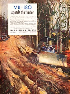 1953 ​Vickers Tractors - vintage ad
