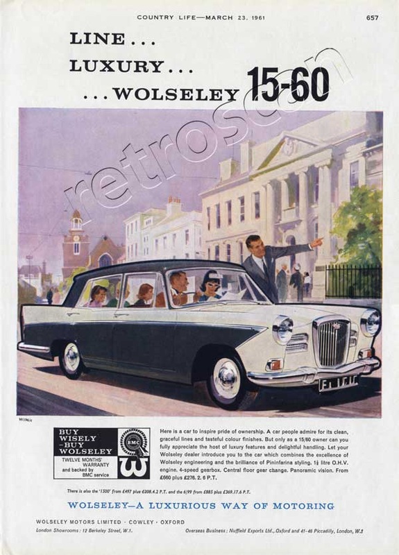 1961 Wolseley 15 - 60 