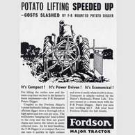 1950 Fordson Major Tractors - Vintage Ad