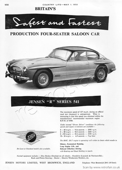 1958 Jensen 'R' Series 451