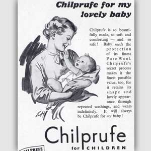vintage chilprufe ad
