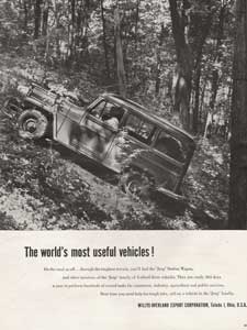 1955 Jeep - vintage ad