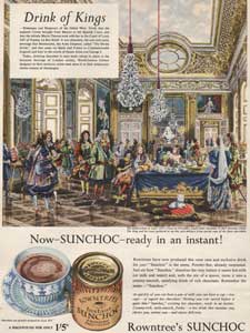 1954 Sunchoc advert