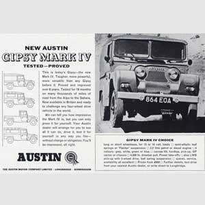 1964 Austin Gipsy Mark IV - vintage ad