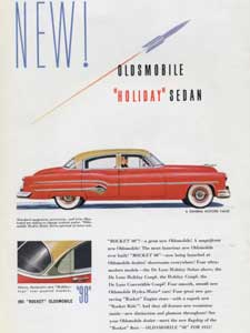 1951 Oldsmobile vintage ad