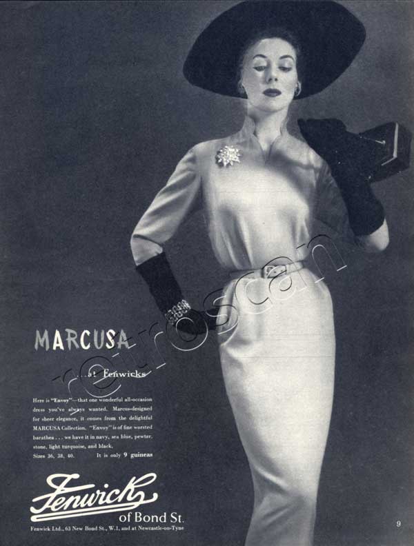 vintage Marcusa advert