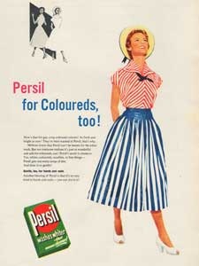 1954 Persil Washing Powder Coloureds