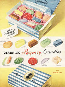  1953 ​Clarnico Regency - vintage ad