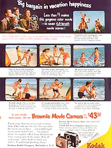 1952 ​Kodak Cine Camera Ad