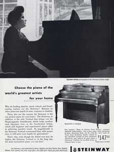 1952 Steinway ad