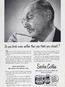 1950 Sanka Coffee
