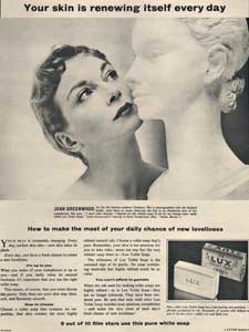 1954 Lux Soap - vintage ad