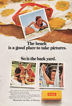  1968 Kodak Film - unframed vintage ad