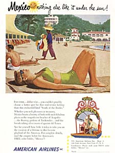 1952 ​American Airways - vintage ad