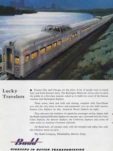 1953 Budd Company Night Train