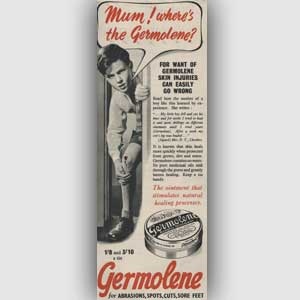 1954 Germolene - vintage