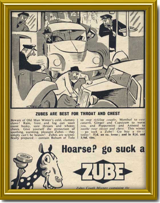 52 Zube - Vintage Ad