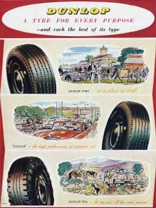1955 Dunlop Tyres