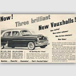 1954 Vauxhall Cars