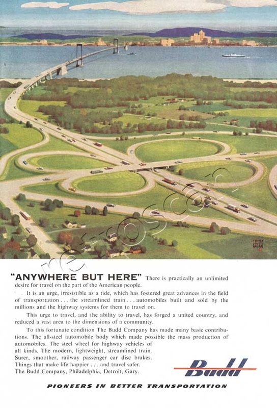 1952 Budd Engineering vintage ad