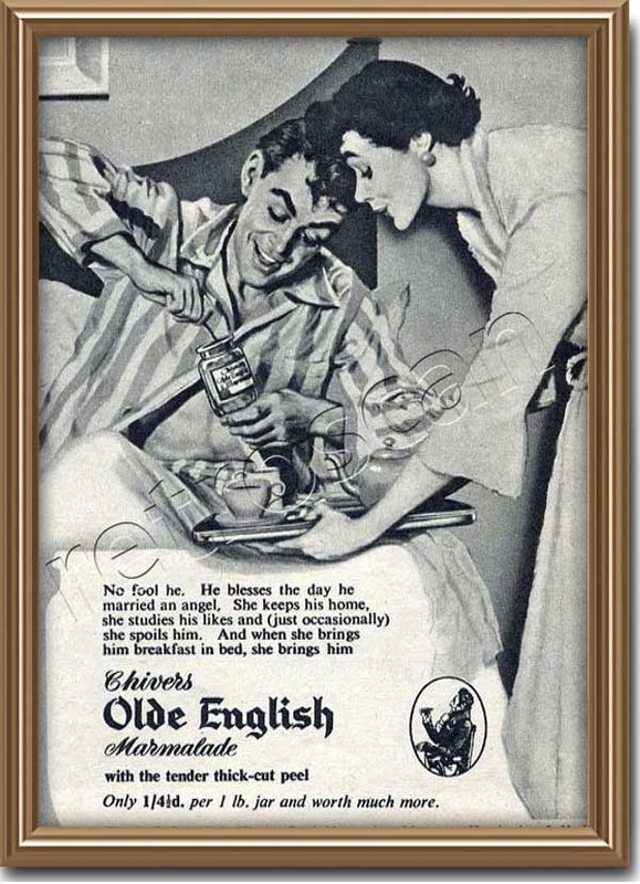 vintage 1954 Chivers advert