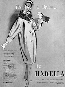 1958 ​Harella - vintage ad