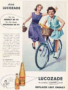  1954 Lucozade - vintage ad