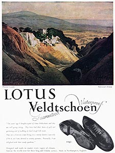 1961 ​Lotus Veldtschoen - vintage ad